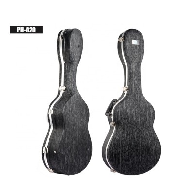 OEM Lightweight ABS material fashion acoustic guitar hard shell case