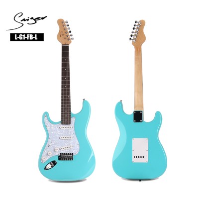 Smiger custom brand wholesale price 22 Frets upgrade Left Handed ST Electric Guitar