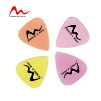 0.7mm transparent plastic guitar pick plectrum colorful guitar pick