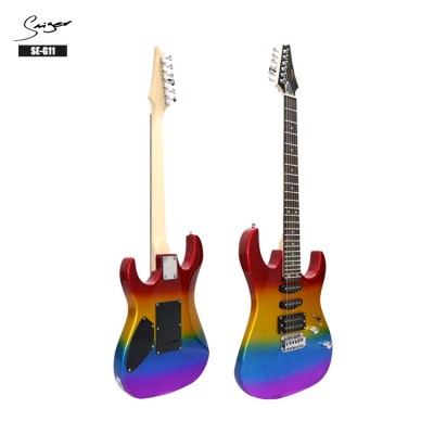 Custom musical instruments electric guitar wholesale