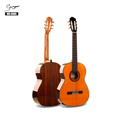 Economic classical guitar with Indian rosewood guitar back and sides