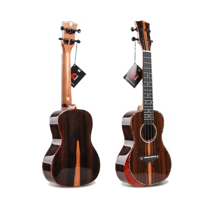 Simger Ziricote Ukulele GKS-100 21 Inch Soprano Matt ABS Binding Ukulele Hawaii Die-cast Ukulele